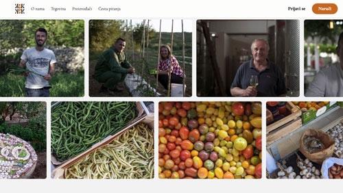 Ajmo Lokalno local food producers and fresh produce from Dalmatia