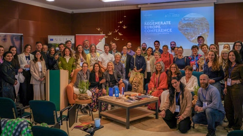 Regenerate Europe Conference group photo with attendees